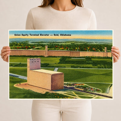 Enid, OK: Union Equity Terminal Elevator -- Enid