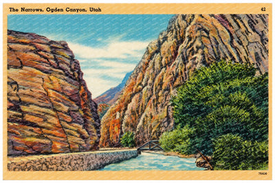 Ogden Canyon, UT: The Narrows