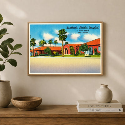 Mesa, AZ: Southside District Hospital, 21 South Hibbert, Mea