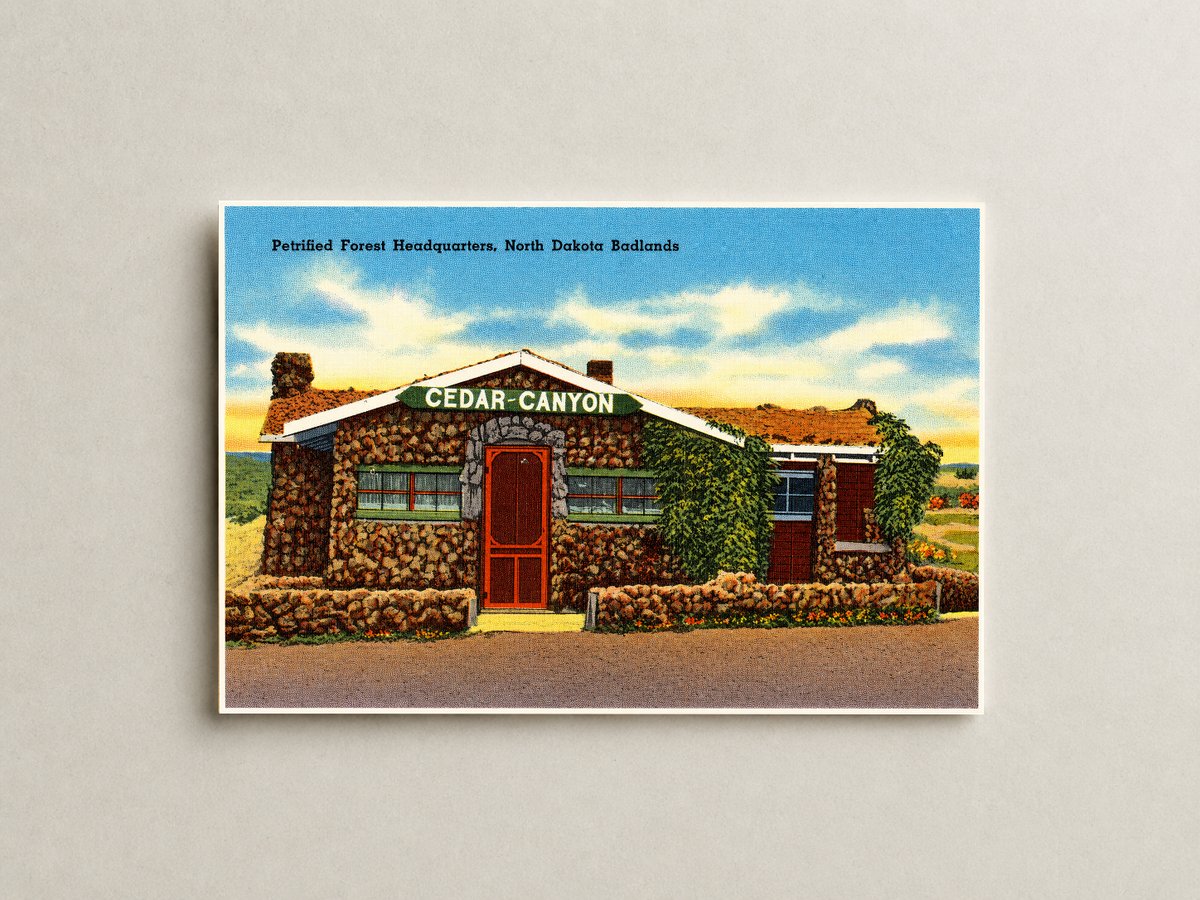 Little Badlands, ND: Petrified Forest Headquarters, North Dakota Badlands