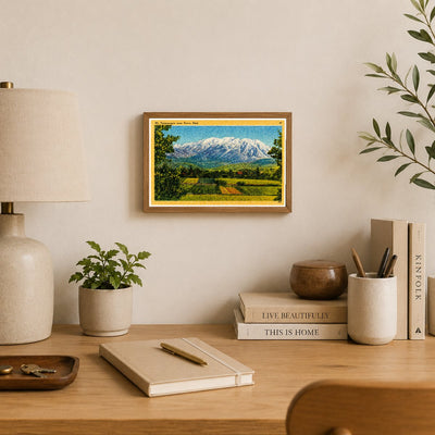 Timpanogos, Mount, UT: Mt. Timpanogos, near Provo
