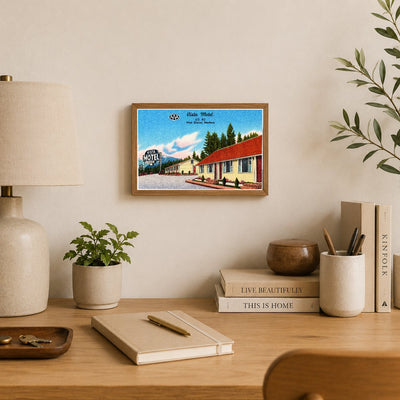 West Glacier, MT: Vista Motel, U.S. #2