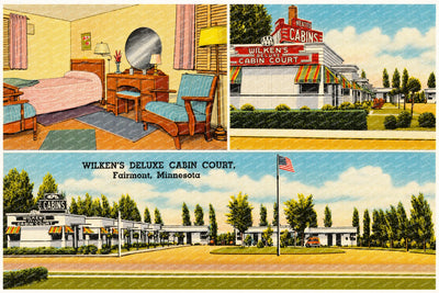 Fairmont, MN: Wilken's Deluxe Cabin Court