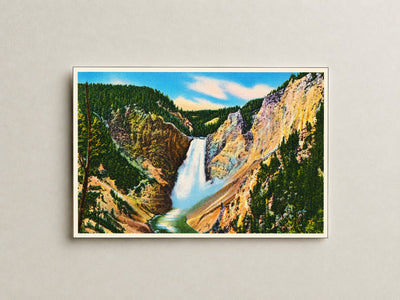 Grand Canyon Of The Yellowstone, WY: The Great Falls, Yellowstone National Park