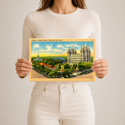 Salt Lake City, UT: Mormon Temple Square