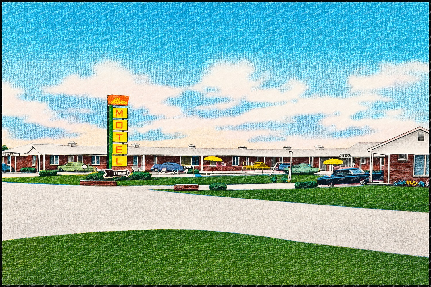 Athens, AL: Athens Motel, Jct. Highway 31-72
