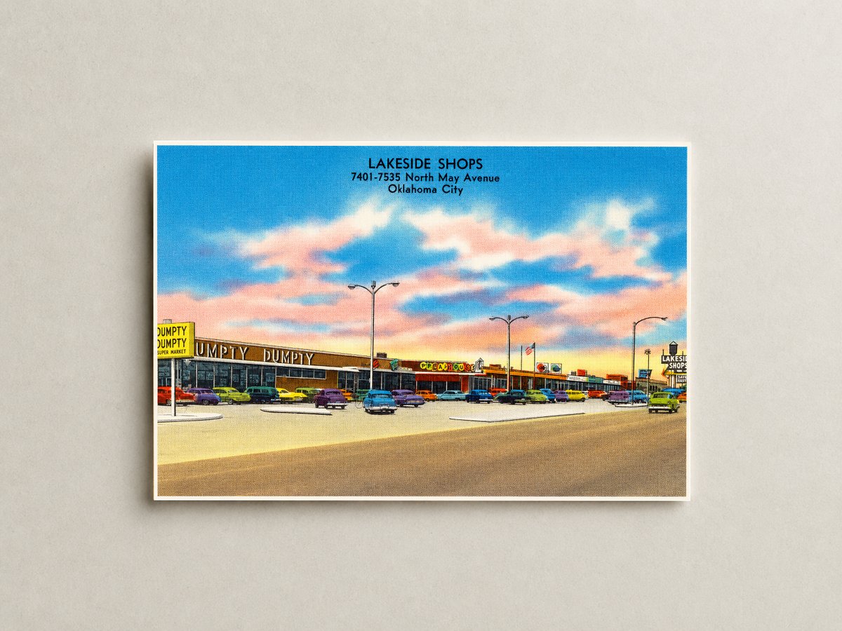 Oklahoma City, OK: Lakeside Shops, 7400 - 7500 blocks north May Avenue