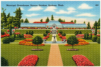 Spokane, WA: Municipal Greenhouse, Duncan Gardens