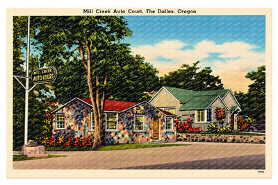 The Dalles, OR: Mill Creek Auto Court