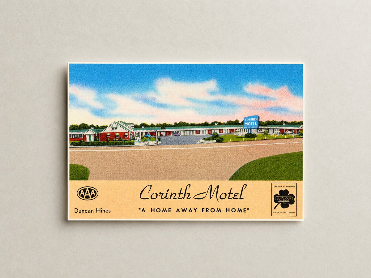 Corinth, MS: Corinth Motel, "A home away from home"