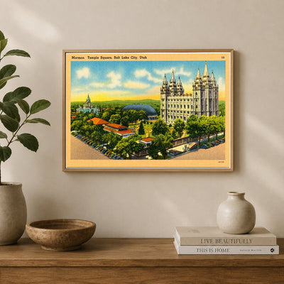 Salt Lake City, UT: Mormon Temple Square