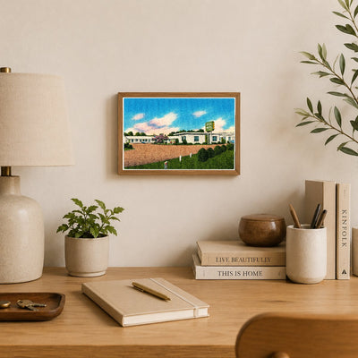 Jackson, MS: Ideal Motel, located on Highway 80, 5 miles west of Jackson