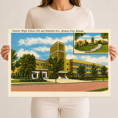 Kansas City, KS: Sumner High School, 8th and Oakland Ave.