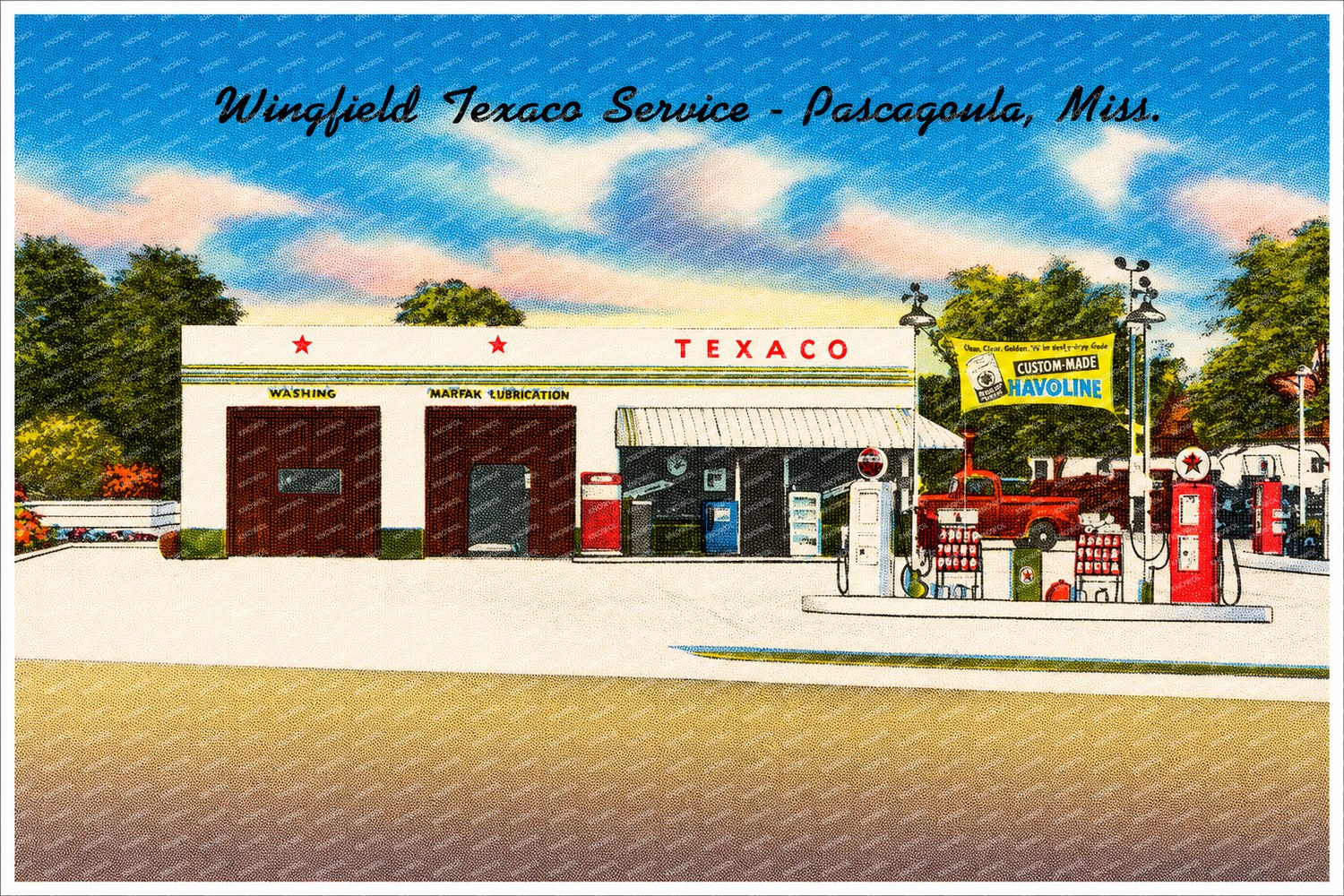 Pascagoula, MS: Wingfield Texaco Service -- Pascagoula
