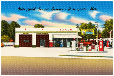 Pascagoula, MS: Wingfield Texaco Service -- Pascagoula