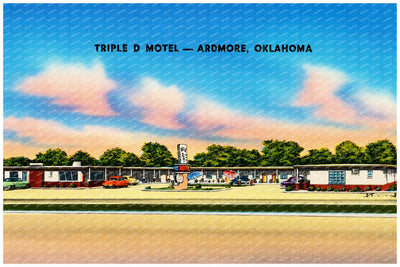 Ardmore, OK: Triple D Motel -- Ardmore