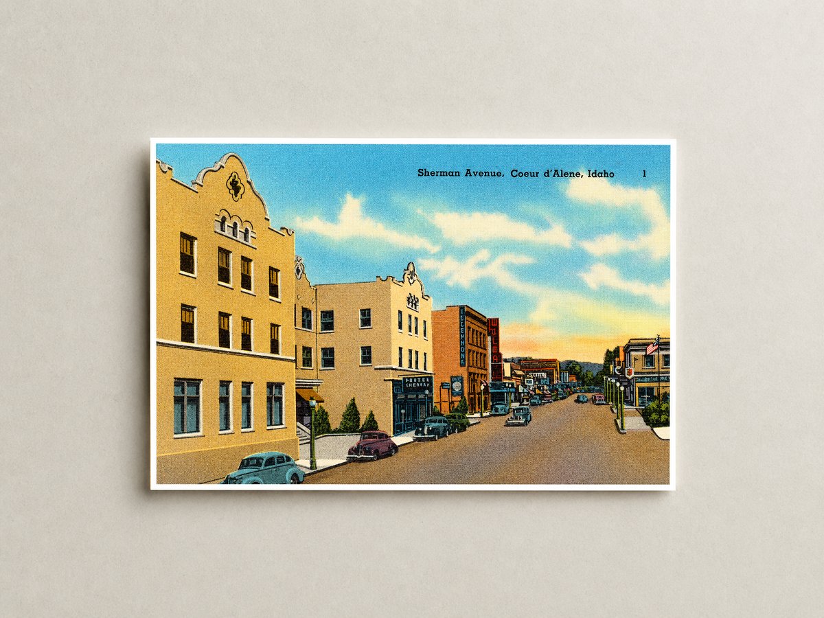 Coeur d'Alene, ID: Sherman Avenue