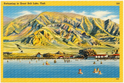 Great Salt Lake, UT: Swimming in Great Salt Lake