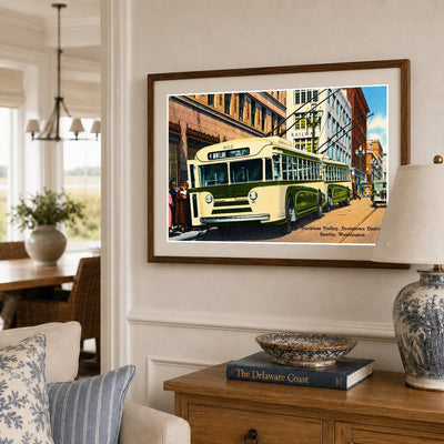 Seattle, WA: Trackless trolley, Downtown District