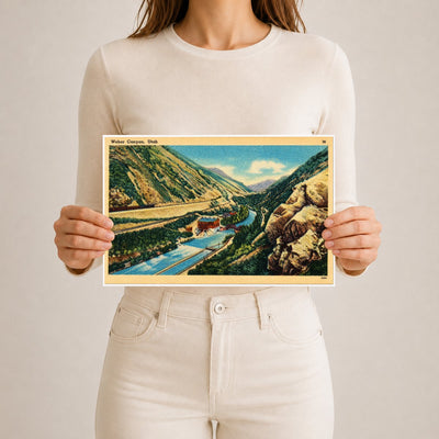 Weber Canyon, UT: Historic View