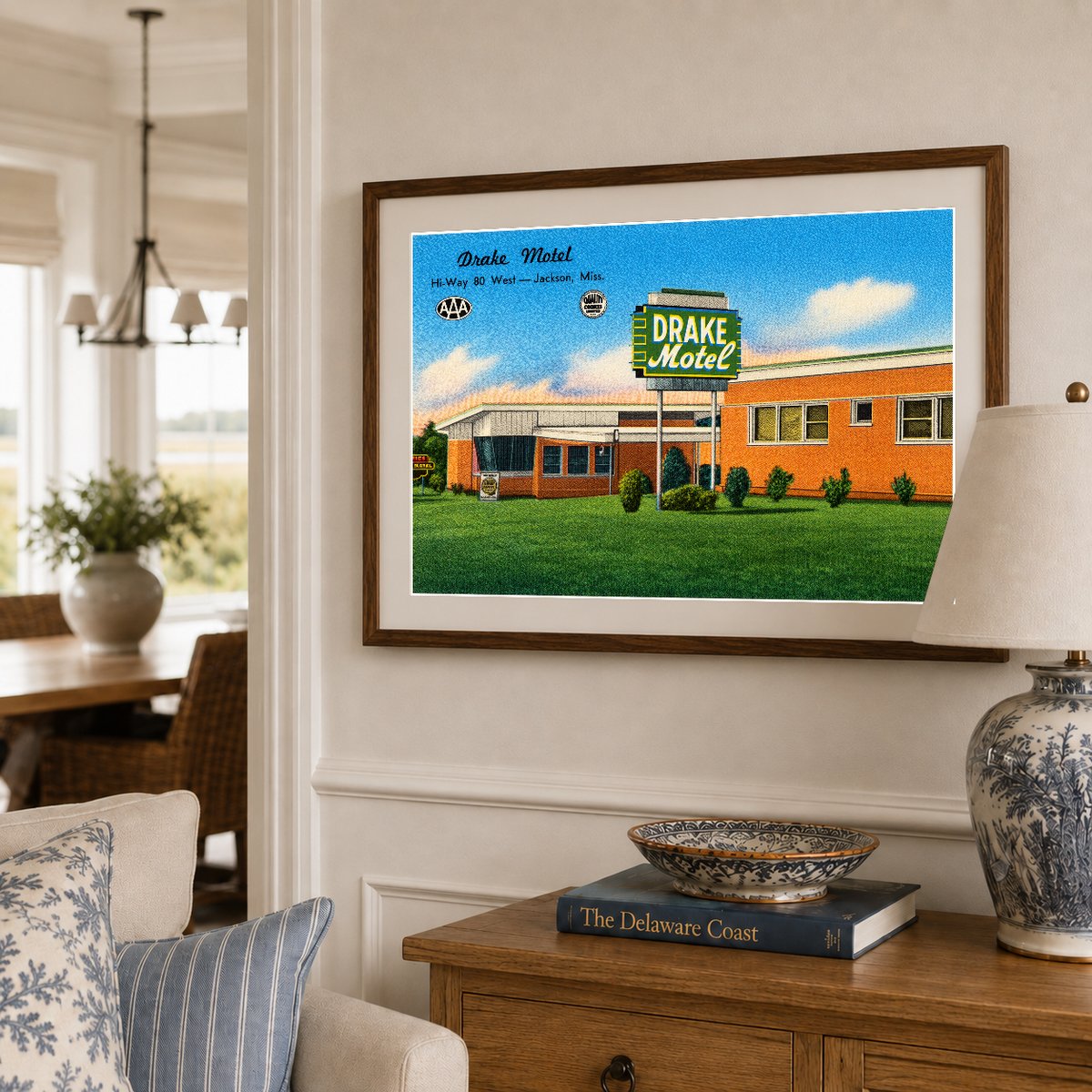 Jackson, MS: Drake Motel, Hi-Way 80 West -- Jackson
