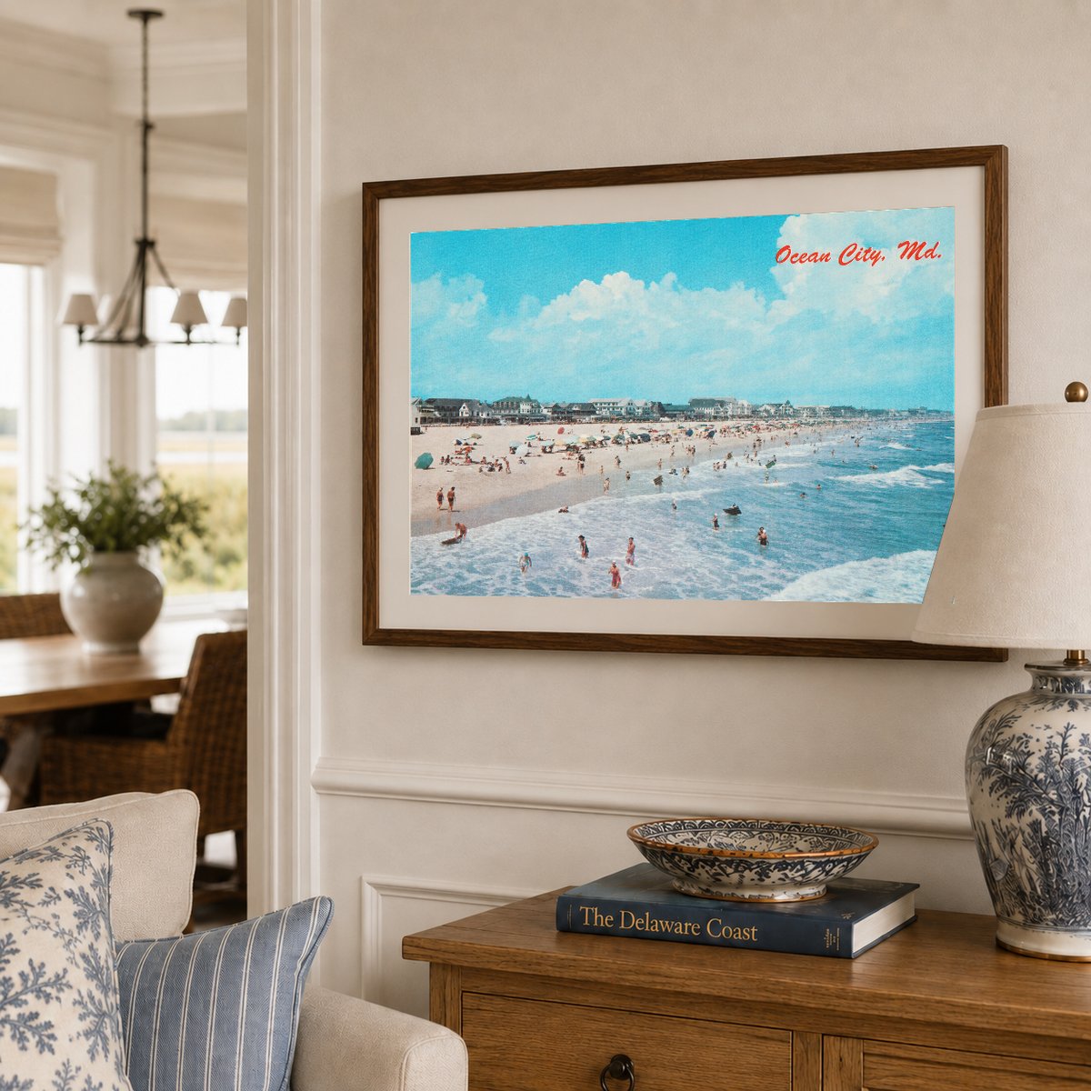 Ocean City, MD — Vintage Maryland Postcard