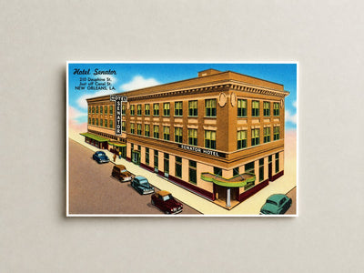 New Orleans, LA: Hotel Senator, 210 Dauphine St., just off Canal St.