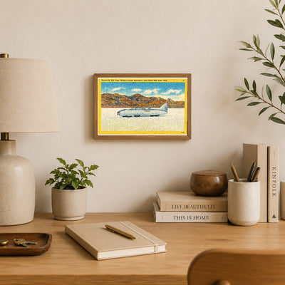 Bonneville Salt Flats, UT: Bonneville Salt Flats, "World's fastest speedway." Utah