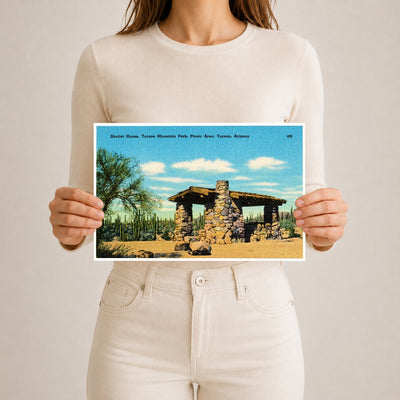 Tucson, AZ: Shelter house, Tucson Mountain Park, picnic area