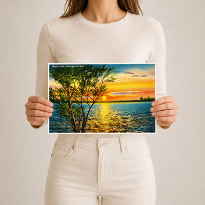 Mirror Lake, ND: Mirror Lake, Hettinger
