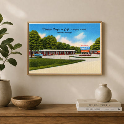 Meridian, MS: Morocco Lodge -- Café -- Highway 45 north