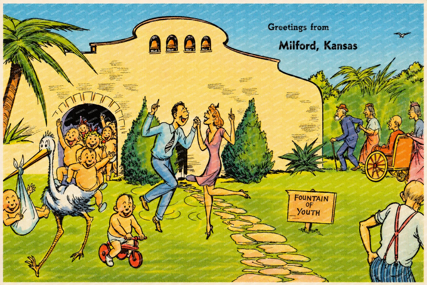 Milford, KS: Greetings from Milford
