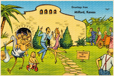 Milford, KS: Greetings from Milford