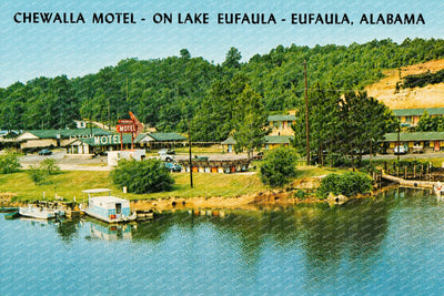Eufaula, AL: Chewalla Motel - on Lake Eufaula - Eufaula