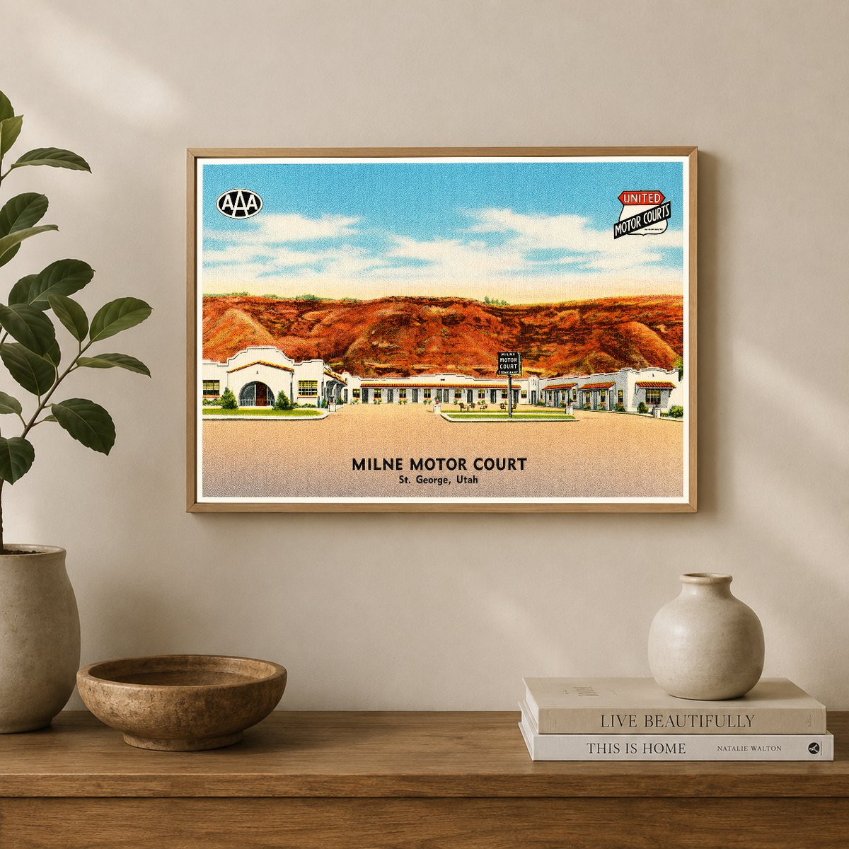 Saint George, UT: Milne Motor Court, St. George
