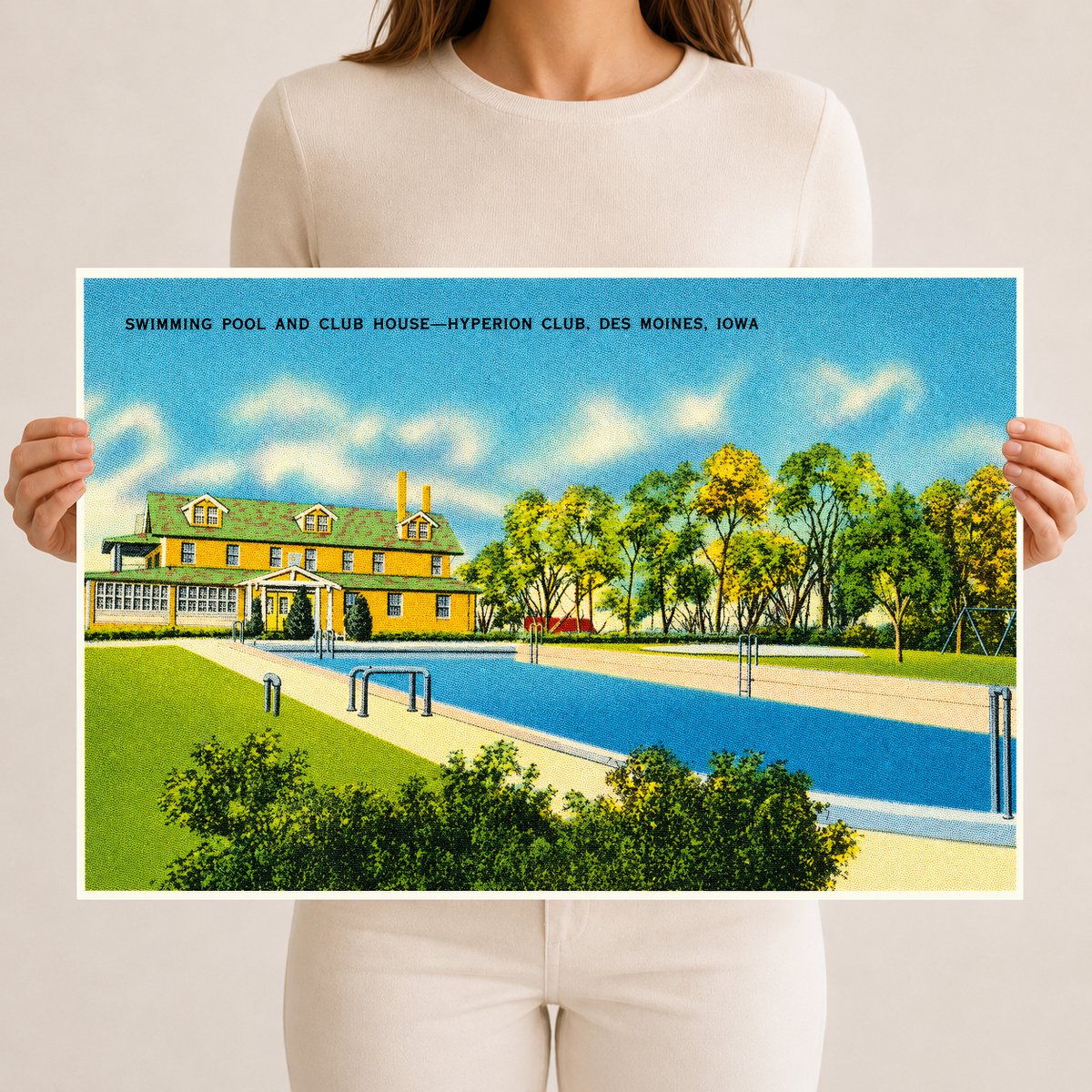 Des Moines, IA: Swimming Pool and Club House -- Hyperion Club