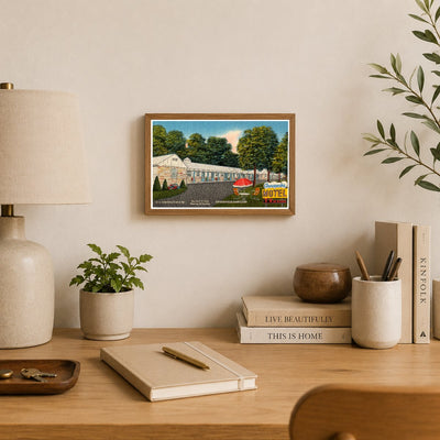 Chesapeake Motel, U. S. Highways 50 & 301... excellent fishing, boating & hunting... Grasonville, Maryland — Vintage Maryland Postcard