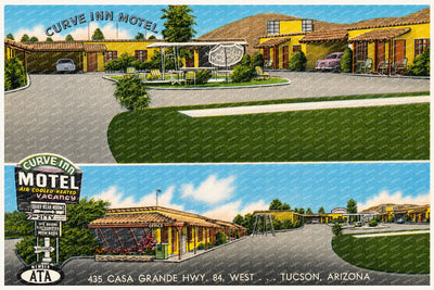 Tucson, AZ: Curve Inn Motel, 435 Casa Grande hwy. 84 west