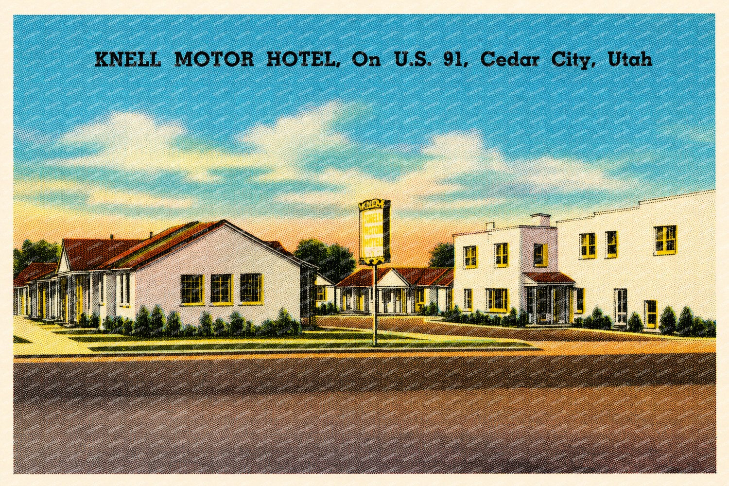 Cedar City, UT: Knell Motor Hotel, on U.S. 91