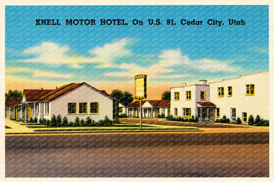 Cedar City, UT: Knell Motor Hotel, on U.S. 91