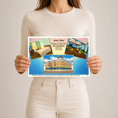 Salt Lake City, UT: Hotel Miles, 3rd South and West Temple St.