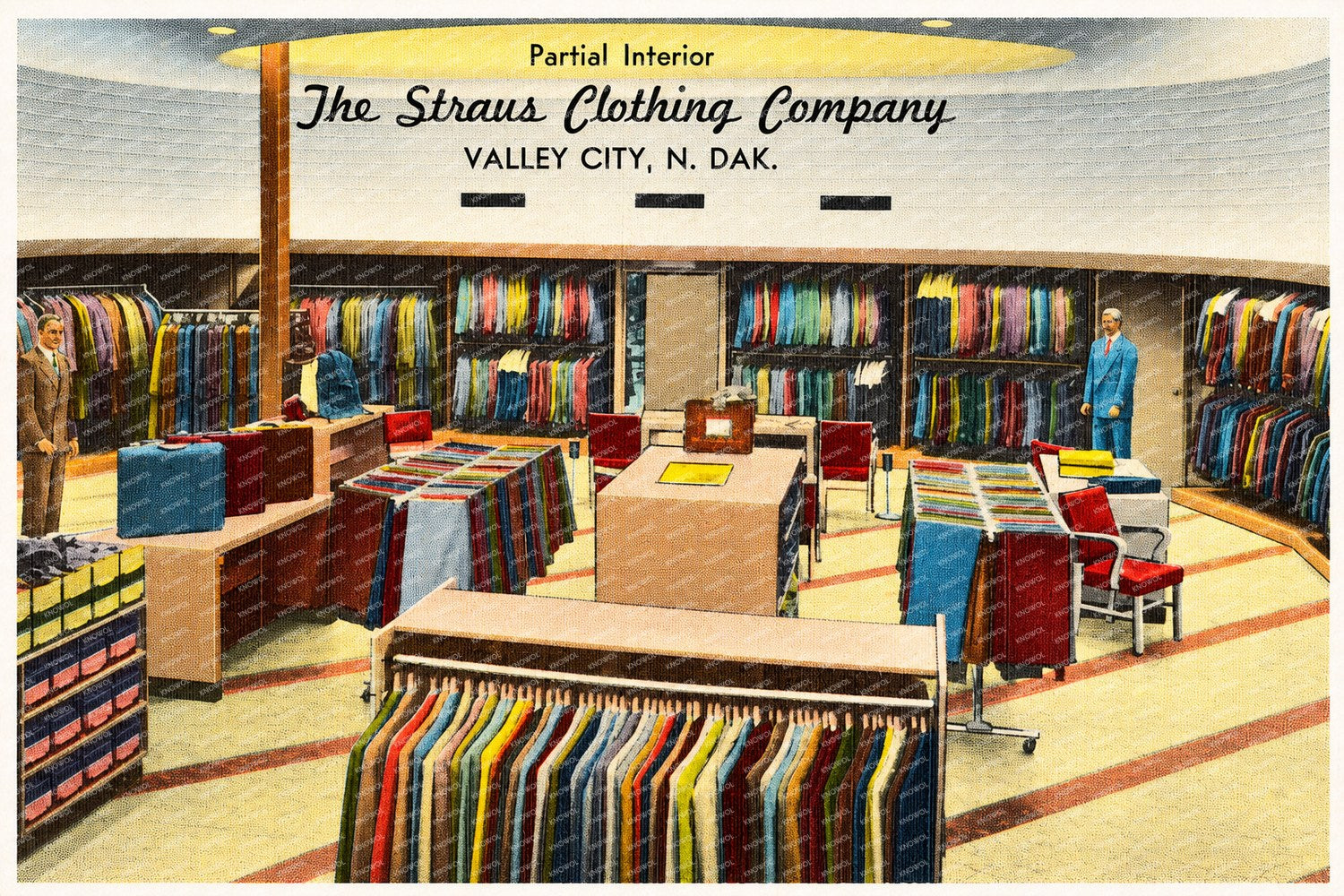 Valley City, ND: The Straus Clothing Company
