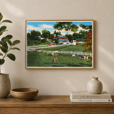 Wilton Farm Dairy -- Catonsville 28, MD — Vintage Maryland Postcard