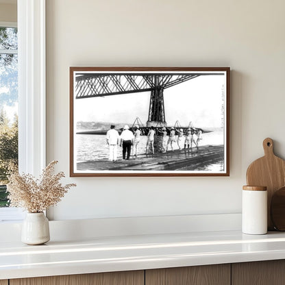 Historic 1914 Wisconsin Varsity Rowing Competition