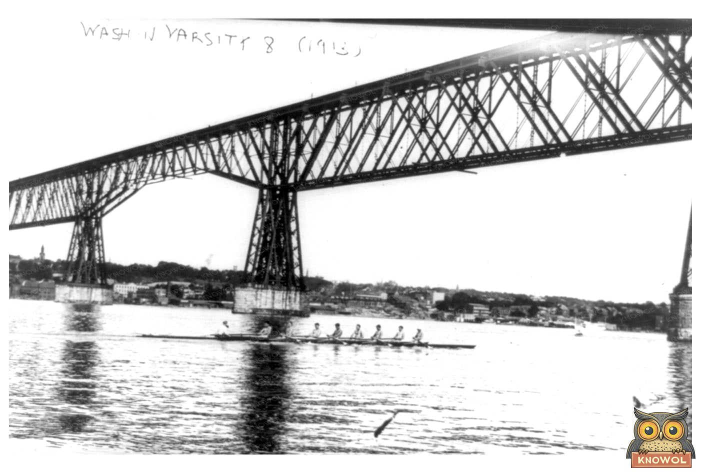 Historic 1913 Washington Varsity 8 Rowing Team