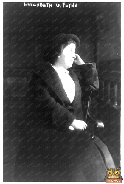 1915 Portrait of Labor Leader Elizabeth Gurley Flynn