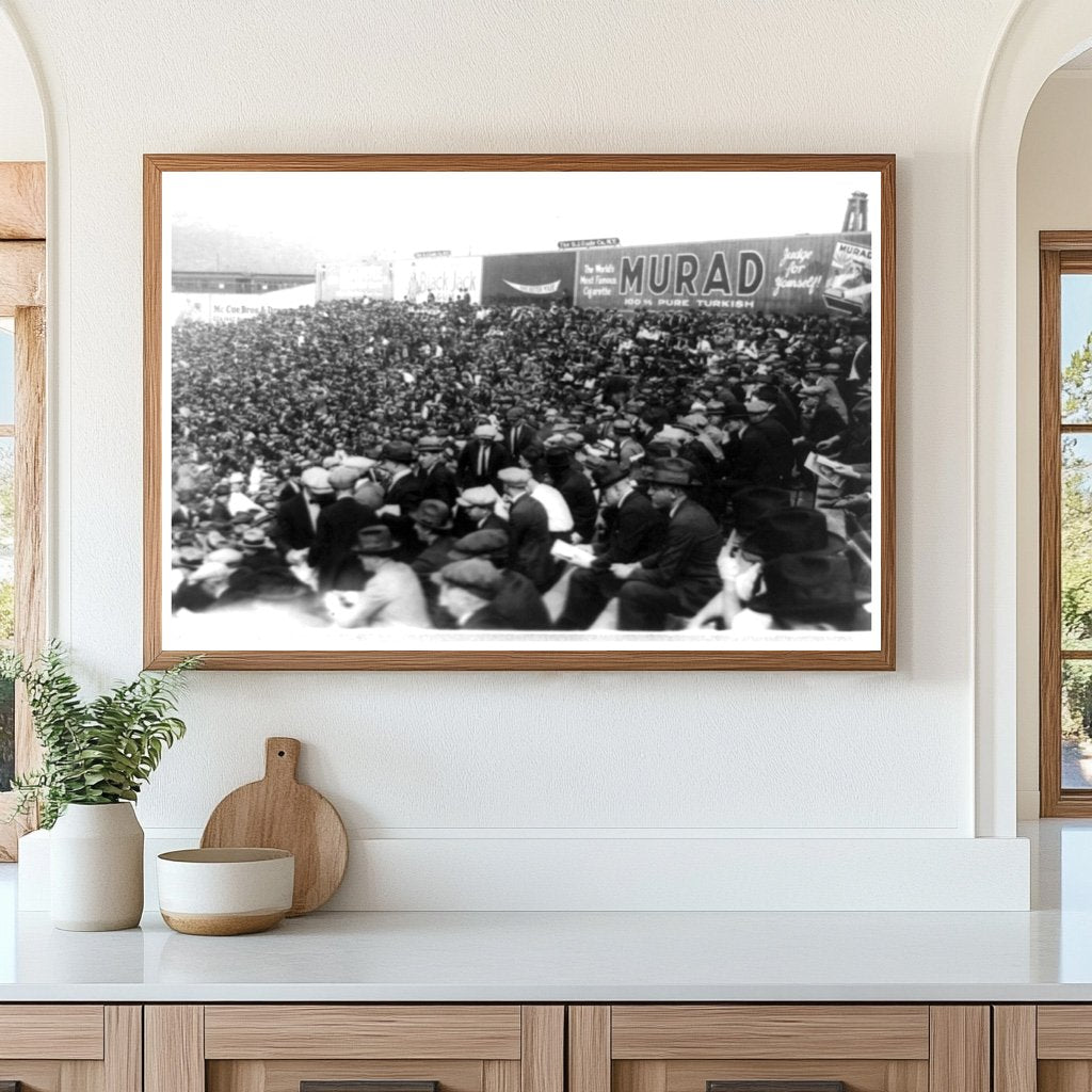Historic Polo Grounds Crowd at 1922 World Series Opener
