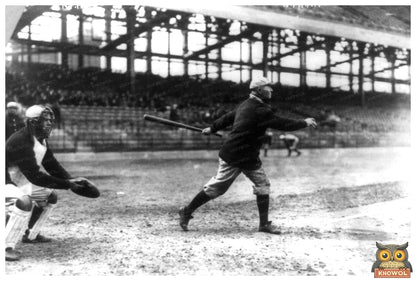 Vintage 1913 Baseball Swing: New Yorks Iconic Moment
