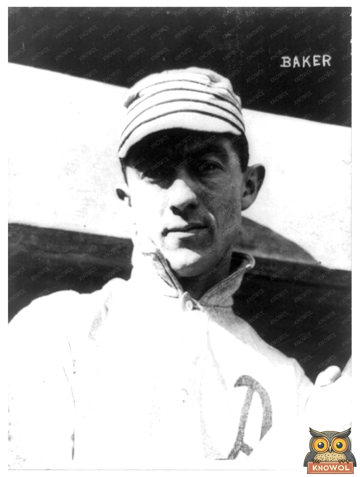 1914 Portrait of Philadelphia Athletics Star Baker