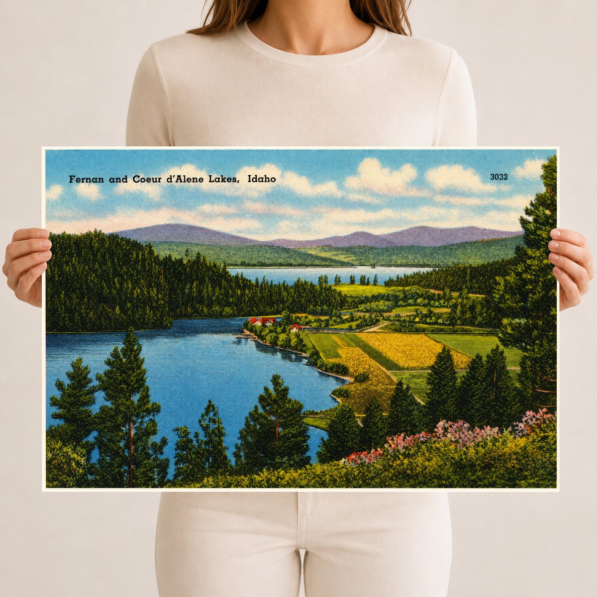 Coeur d'Alene Lake, ID: Fernan and Coeur d'Alene Lakes